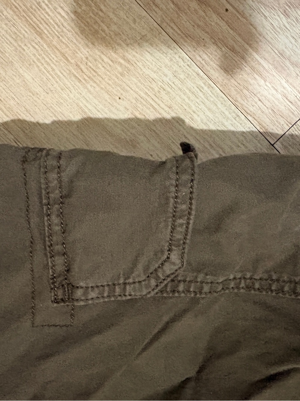 SO Men's Olive Cargo Utility Pants - Picture 5 of 6